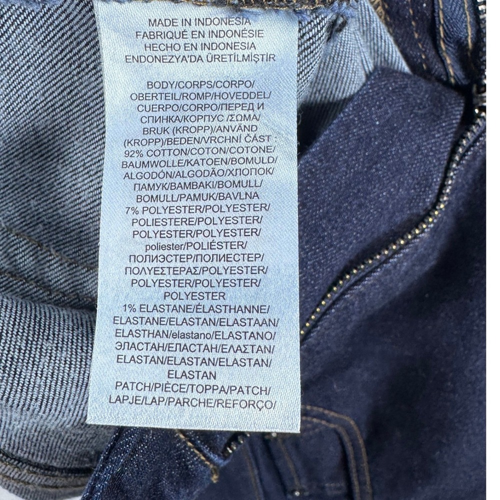 Lauren‎ Ralph Lauren Womens Dark Wash Denim Jeans Size 8 Indigo Blue Stretch - Picture 5 of 14